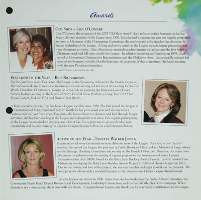 Awards, 2002-2003