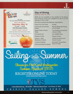 Day of Giving, Spring 2015
