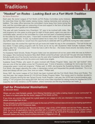 Call for Provisional Nominations