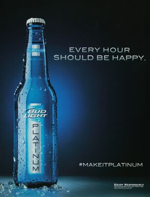 Bud Light Platinum Advertisement, May 2012