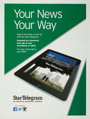 Star-Telegram Advertisement, Winter 2015