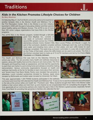 Kids in the Kitchen Promotes Lifestyle Choices for Children