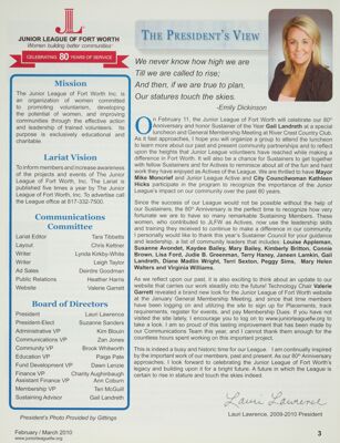 Lariat Publication Information, February 2010-March 2010