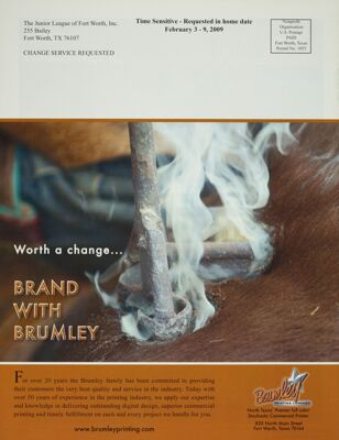 Brumley Printing Company Advertisement, February 2010-March 2010