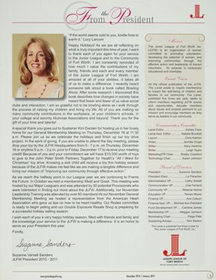 Lariat Publication Information, December 2010-January 2011
