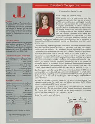 Lariat Publication Information, Summer 2012