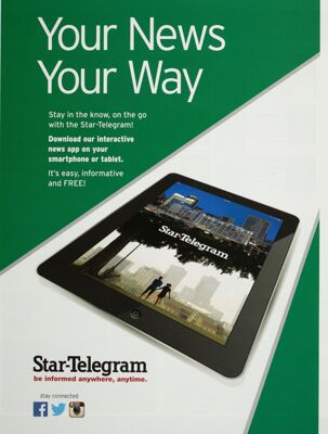 Star-Telegram Advertisement, Summer 2015