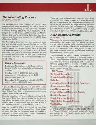 AJLI Member Benefits, Fall 2014