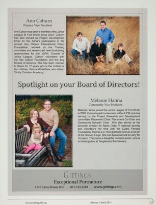 Spotlight on Your Board of Directors: Ann Coburn and Melanie Hanna