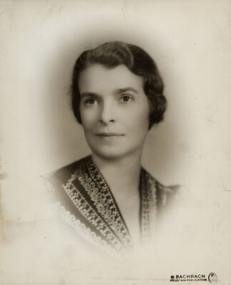 harriet bricker portrait photograph, 1939 (image)