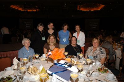 williams, vera and an unidentified kappa at national convention photograph, june 2006 (image)