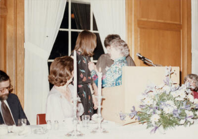 zeta beta charter members photograph, 1980 (image)