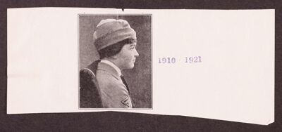 virginia king portrait photograph, 1910-1921 (image)