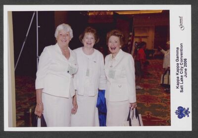 williams, vera and an unidentified kappa at national convention photograph, june 2006 (image)