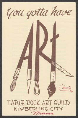 you gotta have art! exhibit program, june 15-17, 1984 (image)