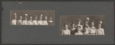 upsilon chapter, 19th century kappas cabinet card. (image)