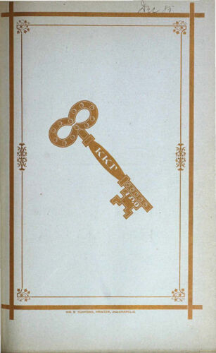 The Golden Key, Vol. 3, No. 2, December 1885 (image)