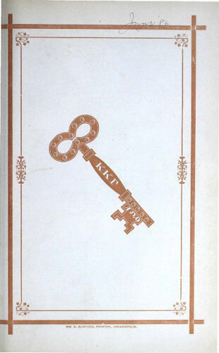The Golden Key, Vol. 3, No. 4, June 1886 (image)
