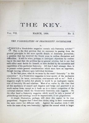 the key, vol. 30, no. 2, may 1913 (image)