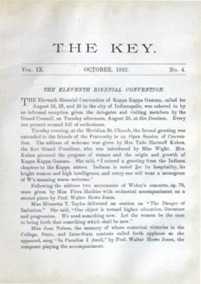 the key, vol. 30, no. 2, may 1913 (image)