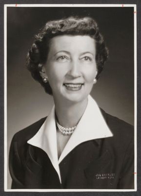 hazel wagner portrait photograph, c. 1956 (image)