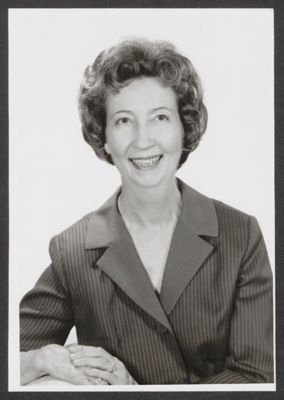 hazel wagner portrait photograph, c. 1956 (image)