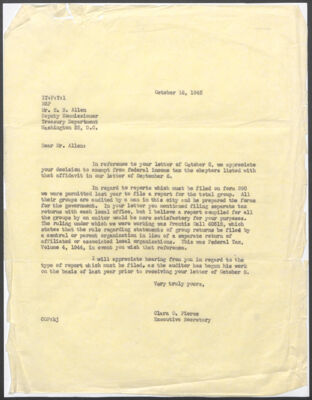 william derkin to kappa kappa gamma fraternity letter, december 4, 1945 (image)