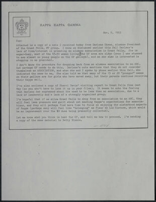 unknown to mrs. r.w. davidson letter, january 7, 1952 (image)