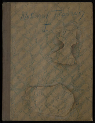 national treasury kappa kappa gamma fraternity accounting book, september 1, 1924 (image)