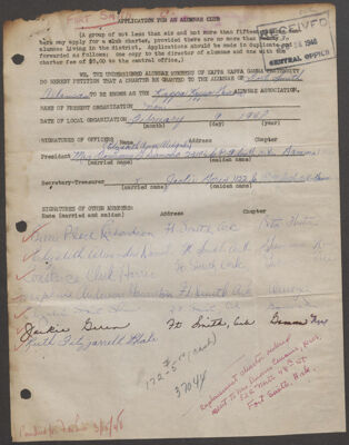 myrtle roever to frances mills letter, december 2, 1953 (image)