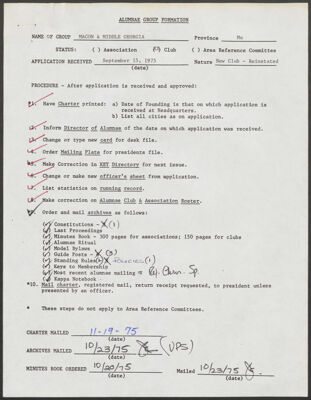 macon and middle georgia alumnae club reinstatement fraternity council vote forms, september 1975 (image)