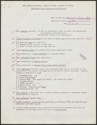 kappa kappa gamma to eileen watson memorandum, november 30, 1973 (image)