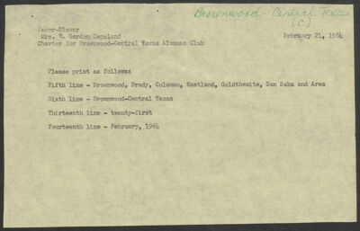 charlotte copeland to zaner-bloser company note, february 21, 1964 (image)