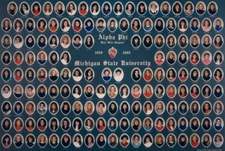 Beta Beta Chapter Composite Photograph, 1989-1990