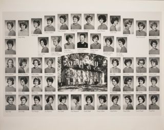 Beta Beta Chapter Composite Photograph, 1963