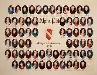 Beta Beta Chapter Composite Photograph, 1977-1978
