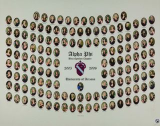 Beta Epsilon Chapter Composite Photograph, 2005-2006