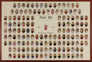 Beta Epsilon Chapter Composite Photograph, 2000-2001