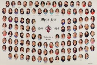 Beta Epsilon Chapter Composite Photograph, 1994-1995