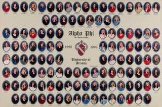 Beta Epsilon Chapter Composite Photograph, 1995-1996