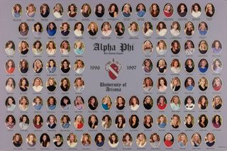 Beta Epsilon Chapter Composite Photograph, 1996-1997