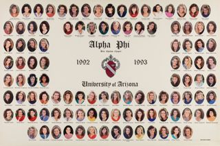 Beta Epsilon Chapter Composite Photograph, 1992-1993