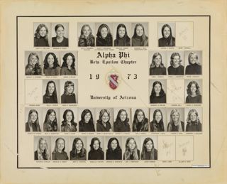 Beta Epsilon Chapter Composite Photograph, 1973