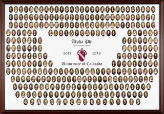 Beta Gamma Chapter Composite Photograph, 2017-2018