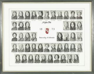Beta Gamma Chapter Composite Photograph, 1973