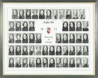 Beta Gamma Chapter Composite Photograph, 1972