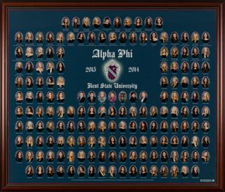 Beta Omega Chapter Composite Photograph, 2013-2014