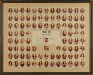 Beta Tau Chapter Composite Photograph, 1974-1975