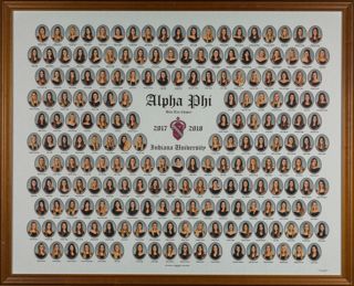 Beta Tau Chapter Composite Photograph, 2017-2018