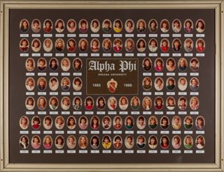 Beta Tau Chapter Composite Photograph, 1985-1986